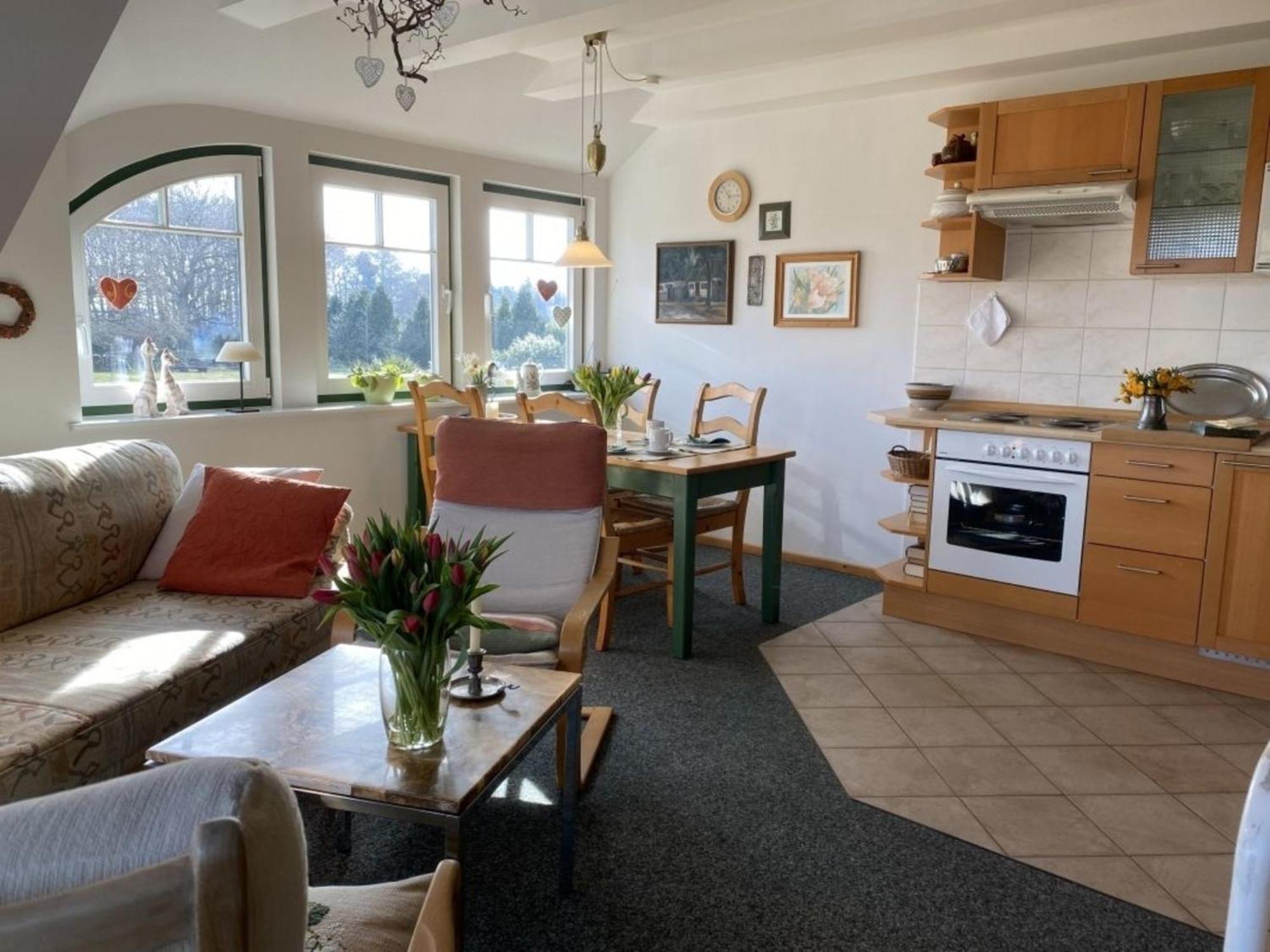 Ferienwohnung Nr 07 Og Spitzboden Born Buitenkant foto