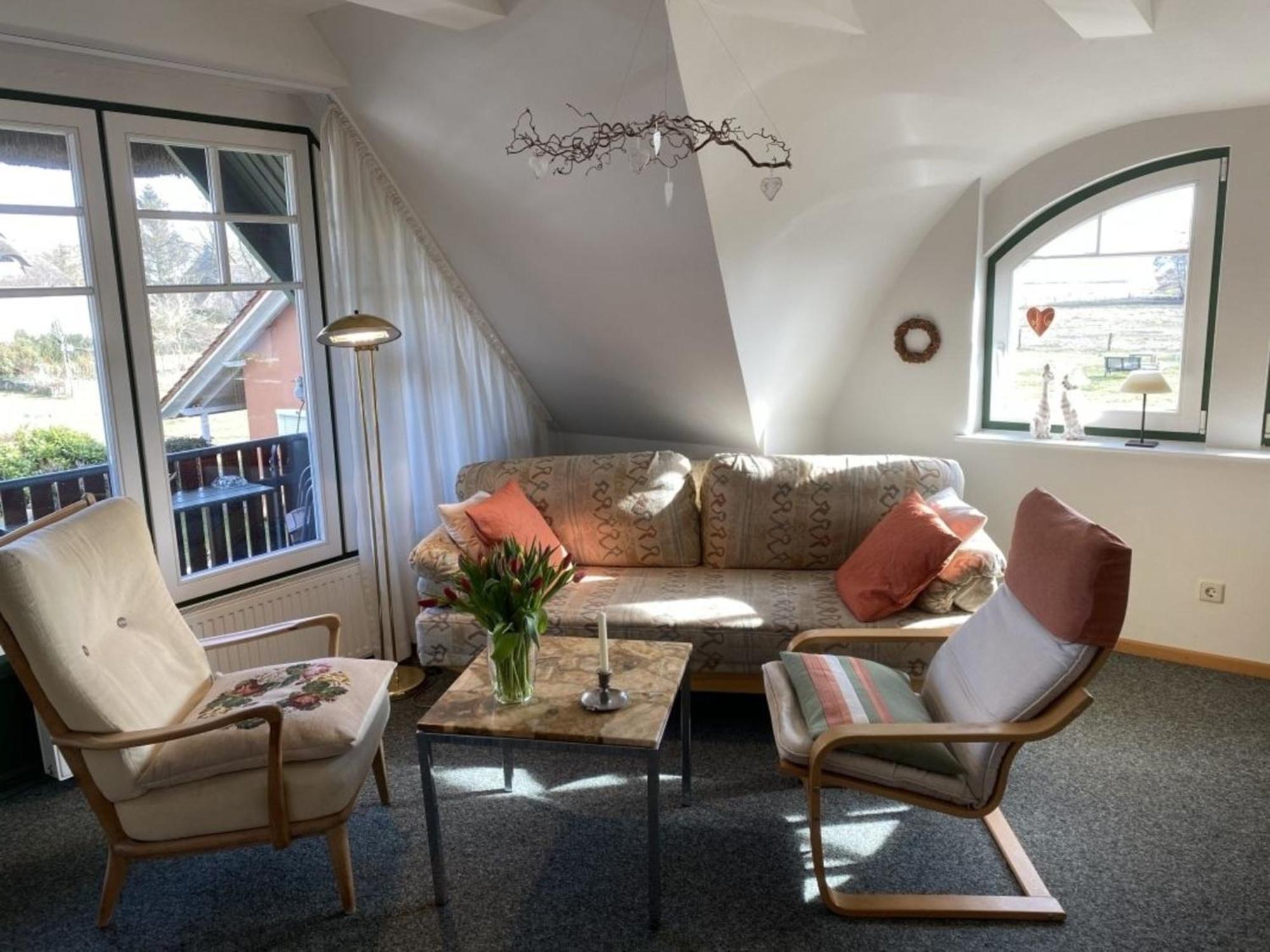 Ferienwohnung Nr 07 Og Spitzboden Born Buitenkant foto